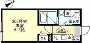 (仮称)上小田中アパートの物件間取画像